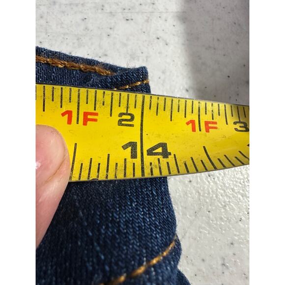 Altard State Jeans Women 29 Flare Striped Denim High Rise 70s Retro Fashion B14 - Picture 6 of 8